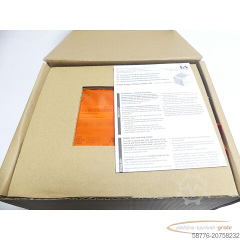 Komponen B&R B&R BR 0PS3200.1 / PS3200 Power Supply SN: AF651013330 -!-