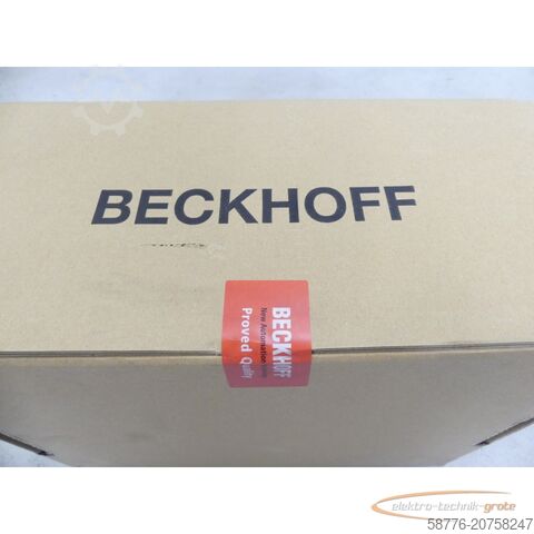Componente Beckhoff AX5203 Servoverstärker SN neu und versiegelt -