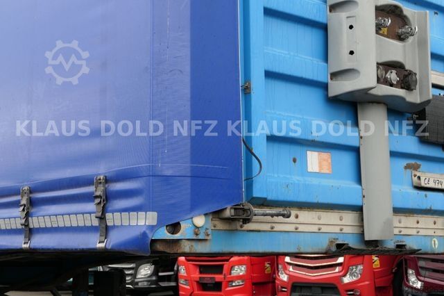 Open semitrailer with tarp FRUEHAUF Gen Trail Pritsche Plane