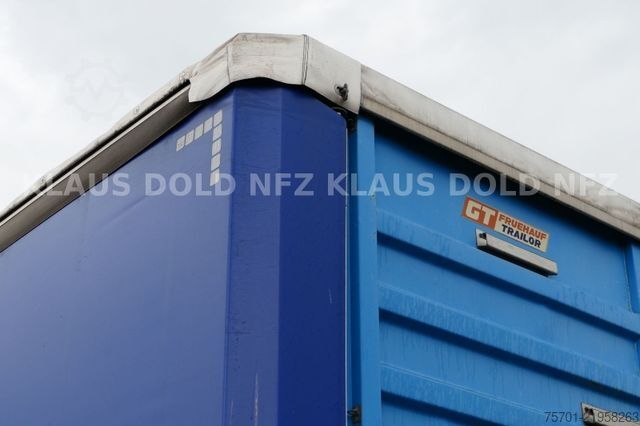 Open semitrailer with tarp FRUEHAUF Gen Trail Pritsche Plane