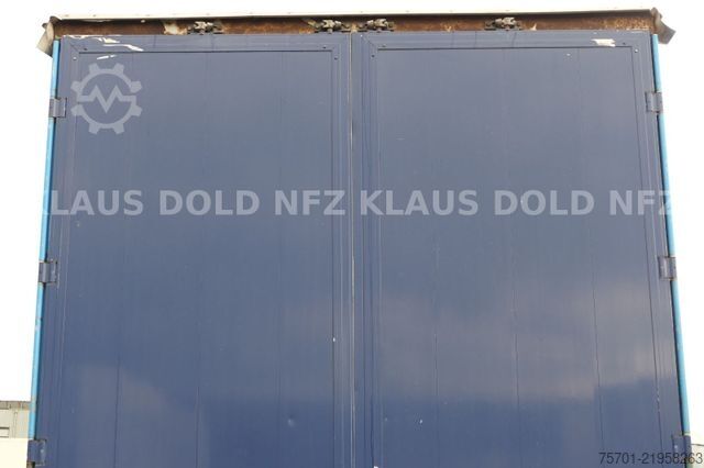 Open semitrailer with tarp FRUEHAUF Gen Trail Pritsche Plane