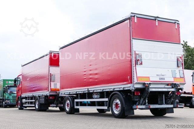 Flatbed truck with tarp IVECO 190S46 S-Way Komplettzug Durchladesystem