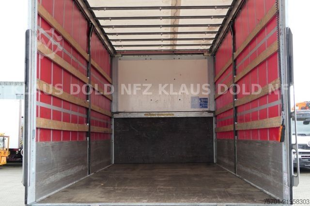 Flatbed truck with tarp IVECO 190S46 S-Way Komplettzug Durchladesystem