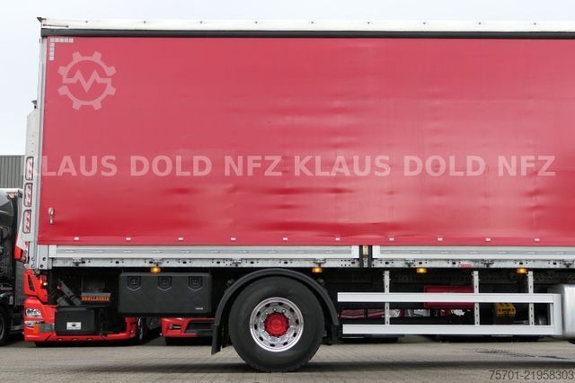 Flatbed truck with tarp IVECO 190S46 S-Way Komplettzug Durchladesystem