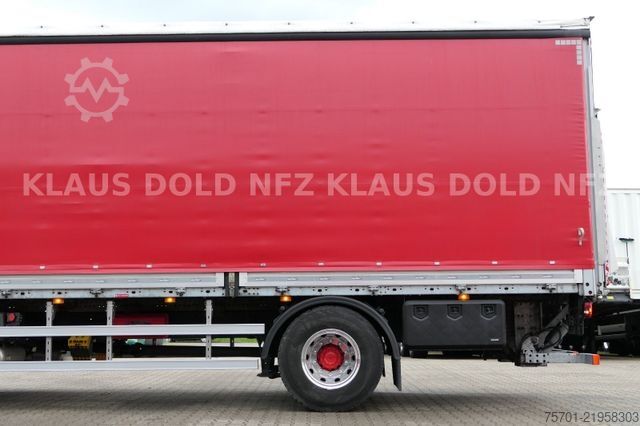 Flatbed truck with tarp IVECO 190S46 S-Way Komplettzug Durchladesystem
