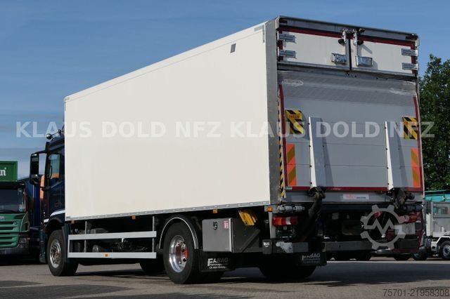 Box truck MERCEDES-BENZ Antos 1840 Koffer Retarder Kamera LBW Euro 6