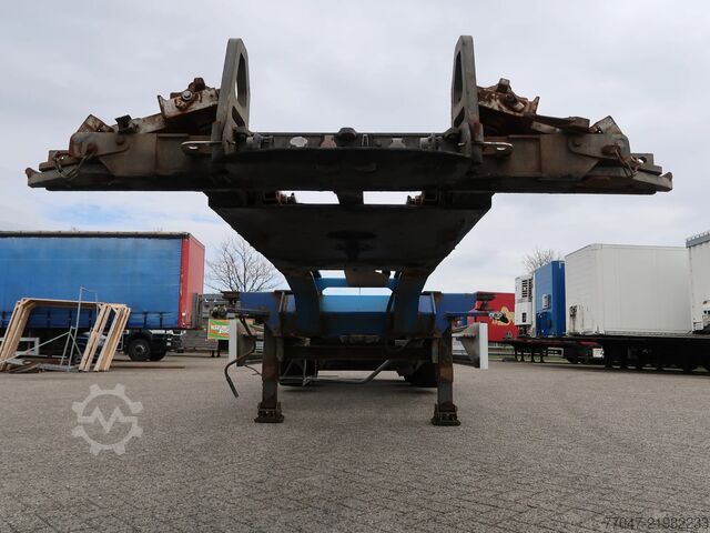 Transporte de contenedores Van Hool O4, ADR, 3 Axle SAF, NL Trailer