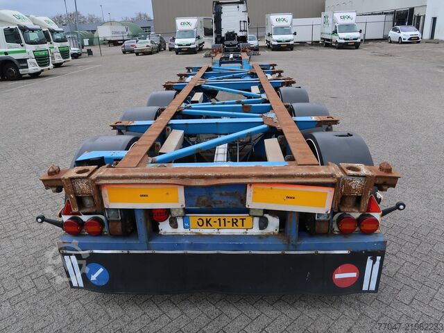 Transporte de contenedores Van Hool O4, ADR, 3 Axle SAF, NL Trailer