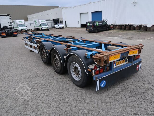 Transporte de contenedores Van Hool O4, ADR, 3 Axle SAF, NL Trailer