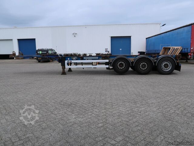 Transporte de contenedores Van Hool O4, ADR, 3 Axle SAF, NL Trailer