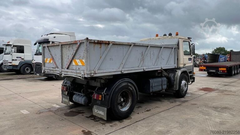 Volquete de 3 lados Scania 93-280 (POMPE MANUELLE / MANUAL PUMP)
