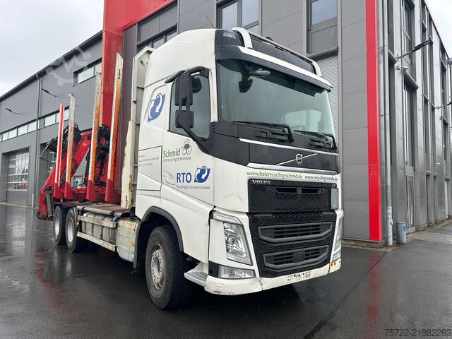 Transportador de madeira Volvo FH 540 6x4 Kurzholz EPSILON Q150Z