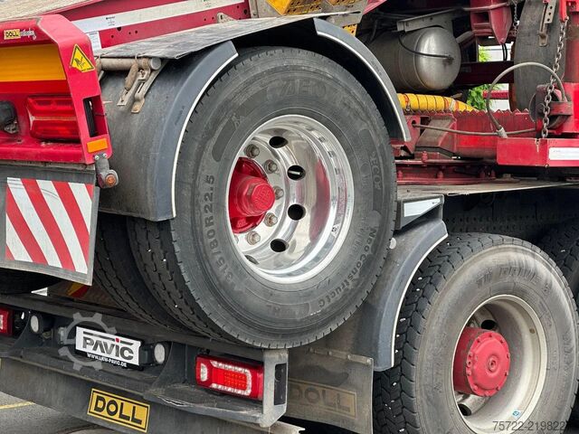 Transportador de madeira Mercedes-Benz Arocs 3358 6x4 BB mit EpsilonS290Z96 DOLL RATIO+