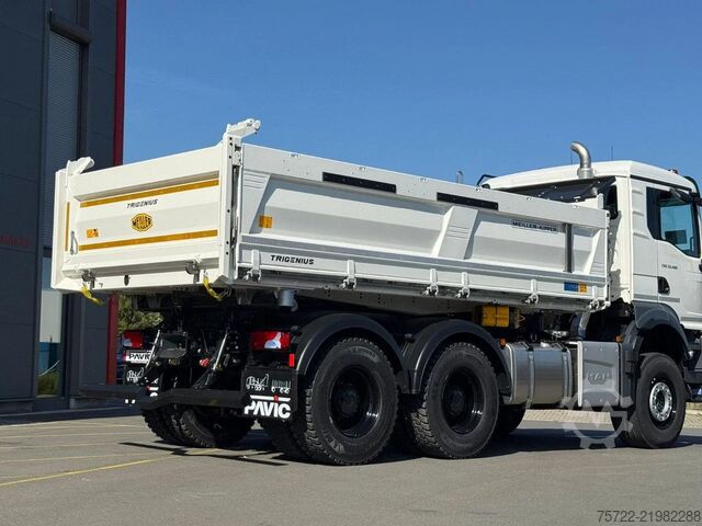 Volquete de 3 lados MAN TGS 33.480 6x4 BB Meiller 3-Seitenkipper Bordmatic