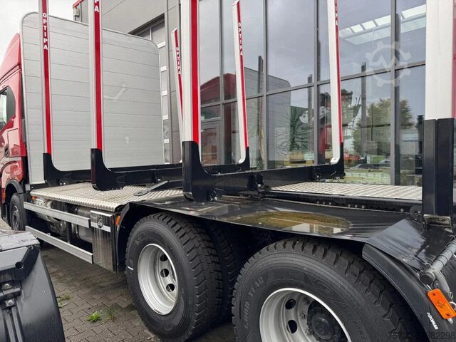 Transportador de madera Iveco X-WAY 570 6x4 BL  Kurzholz-LKW Kran nach Wahl
