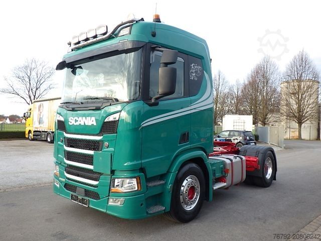 Стандартный седельный тягач SCANIA R 500 A L-Fhs./Ret/Hydr./Safety/Alcoa/Standklima