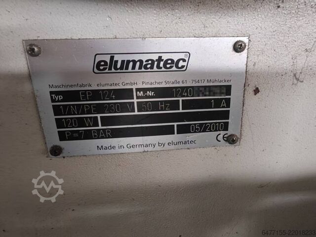 Kulmapuristin Elumatec EP 124