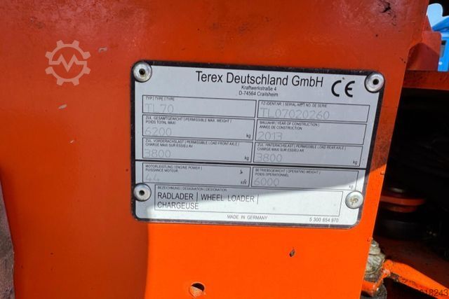Ostalo TEREX TL70 SWS Gabel & Schaufel