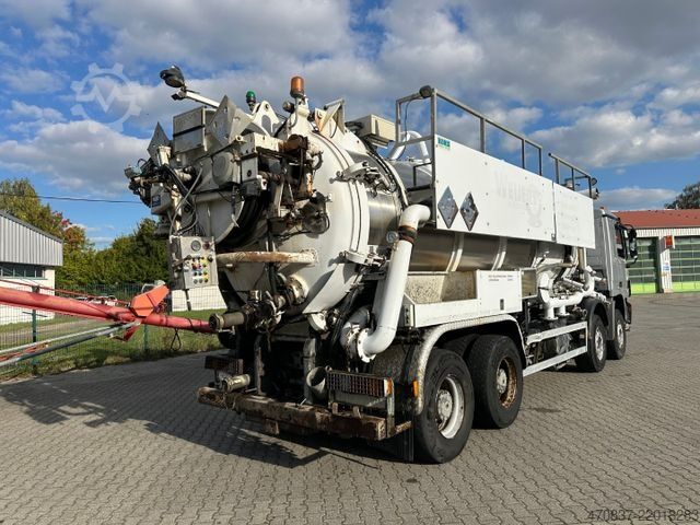 真空罐式卡车 MERCEDES-BENZ Actros 4141 8x4 BB / KoKs Saug und Druckwagen
