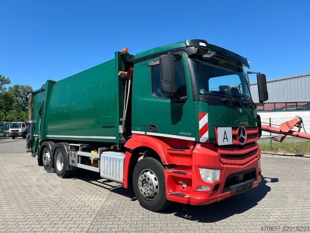 Απορριμματοφόρο MERCEDES-BENZ Antos 2533 / Fauen Variopress 524 + Schüttung