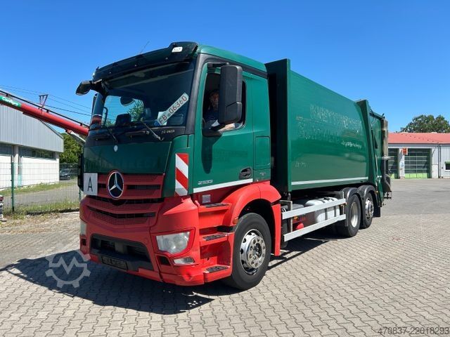 Απορριμματοφόρο MERCEDES-BENZ Antos 2533 / Fauen Variopress 524 + Schüttung