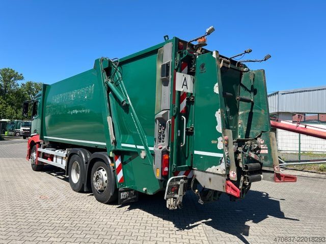 Απορριμματοφόρο MERCEDES-BENZ Antos 2533 / Fauen Variopress 524 + Schüttung