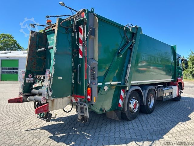 কচুর গাড়ি MAN TGS 26.320 BL / Faun Variopress 524 + Schüttung