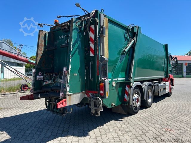 কচুর গাড়ি MAN TGS 26.320 BL / Faun Variopress 524 + Schüttung