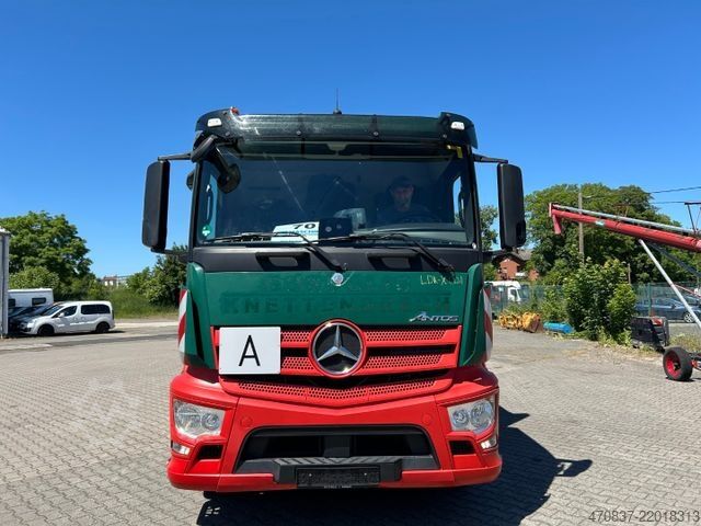 কচুর গাড়ি MERCEDES-BENZ Antos 2533 / Faun VarioPress 527 + Schüttung