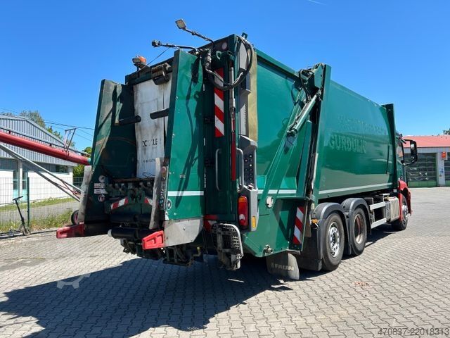 কচুর গাড়ি MERCEDES-BENZ Antos 2533 / Faun VarioPress 527 + Schüttung