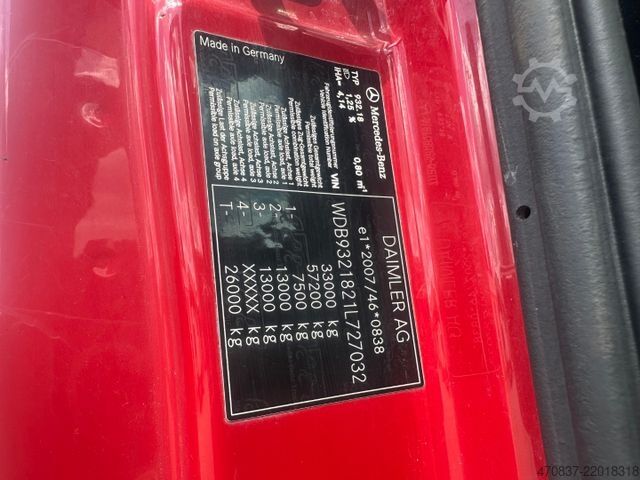 Standardni tegljač MERCEDES-BENZ Actros 3344 AS / Kipper / Abroller / Auflieger