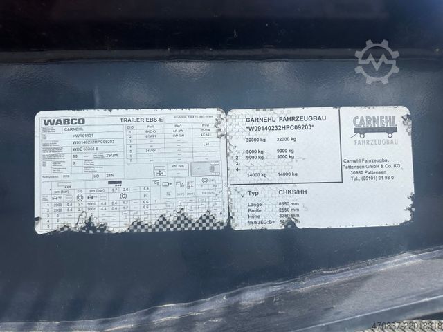 Standardni tegljač MERCEDES-BENZ Actros 3344 AS / Kipper / Abroller / Auflieger