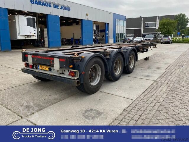 Transport kontenerowy Kögel SW24 Container Chassis / 2x Extendable / BPW + ...