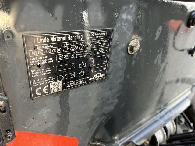 Dīzeļiekrāvēji Linde H20D-02/600