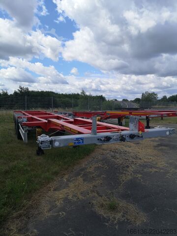 Semi-remorque FLIEGL SDS 420 Starr 40" Containersattel