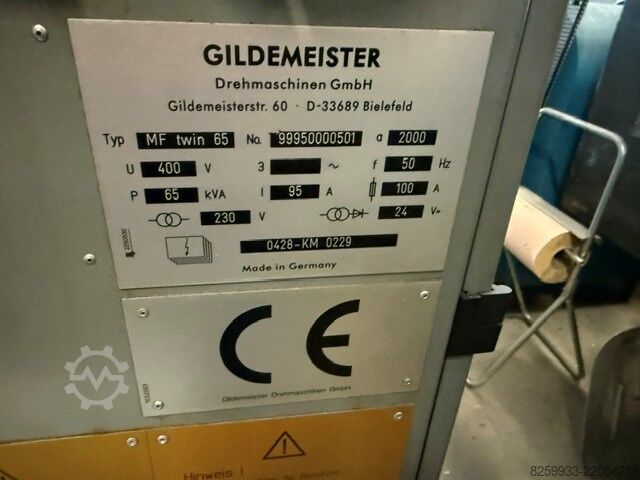 CNC turning and milling center Gildemeister MF Twin 65 Y