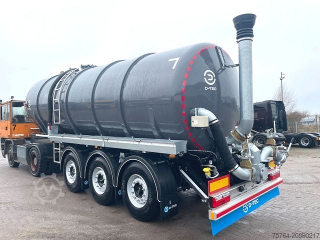Naczepa cysternowa D-TEC 30m³ Tanker Gülle / V2A / Gelenkt / Auch Miete!