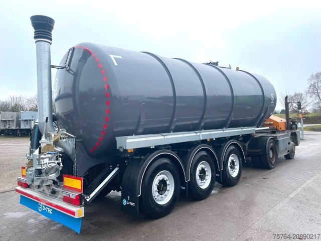 Naczepa cysternowa D-TEC 30m³ Tanker Gülle / V2A / Gelenkt / Auch Miete!