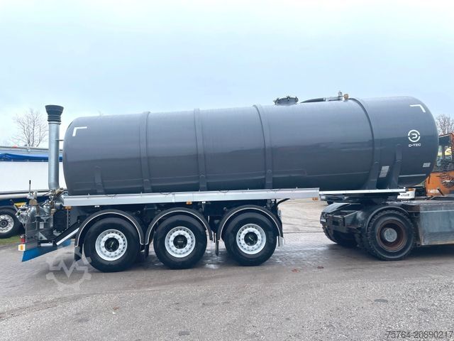 Naczepa cysternowa D-TEC 30m³ Tanker Gülle / V2A / Gelenkt / Auch Miete!