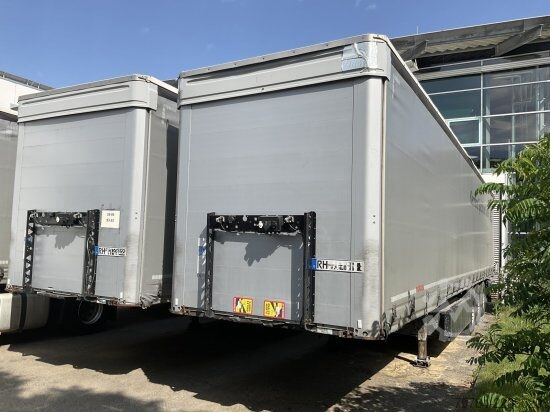 Rơ moóc bán mở với bạt phủ KöGEL SN 24 STANDARD CURTAINSIDER, PALKASTEN, LIFT,   MIETKAUF MGL.