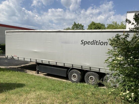 Rơ moóc bán mở với bạt phủ KöGEL SN 24 STANDARD CURTAINSIDER, PALKASTEN, LIFT,   MIETKAUF MGL.