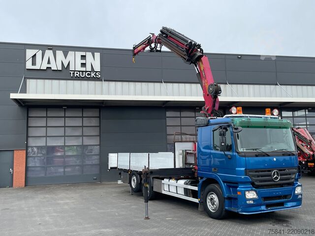 Автомобил с кран Mercedes-Benz Actros 2655 Actros 2655L 6x2 Palfinger PK 29002...
