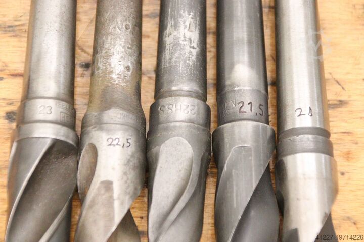 Mũi khoan xoắn, 37 chiếc Holex,WMW,Gühring Zweischneidig Ø 14,5 - 31,5 mm