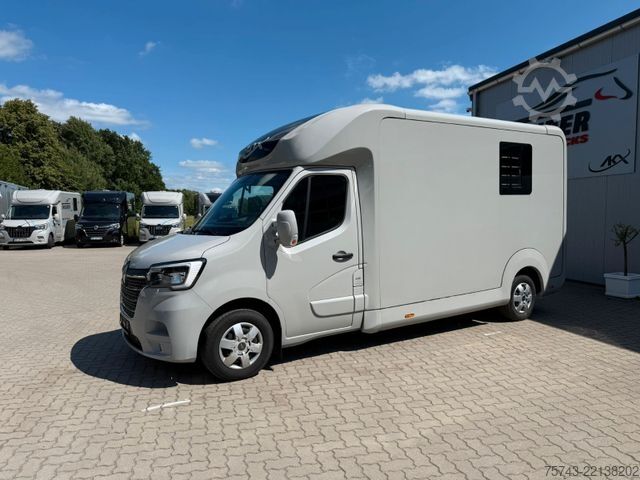 Boskapstransportör RENAULT Master STX 3 Sitzer  Haras / Hengste