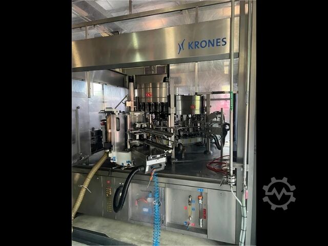 Linjë mbushëse KRONES e përdorur për qelq, birrë, 34.000 shishe/orë Krones 