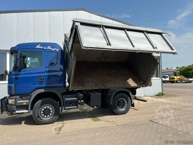 Tipper truck SCANIA 124 420 AK 4x4