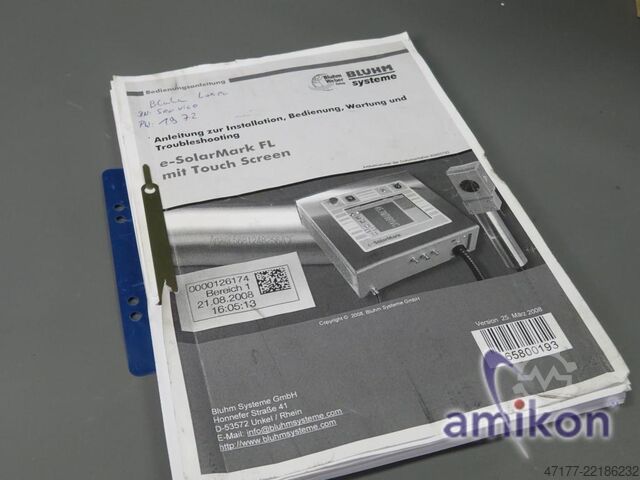 Máquina de dobrar ﻿Bluhm Systeme e-SolarMark FL