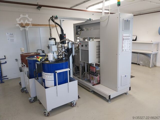 Vakuumstøpeanlegg med håndskyveakse Rampf Production Systems GmbH & Co. KG C-DS + M