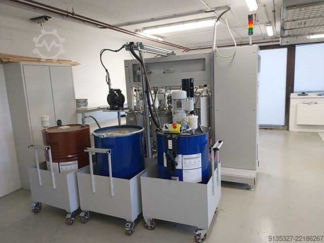 Vakuumstøpeanlegg med håndskyveakse Rampf Production Systems GmbH & Co. KG C-DS + M