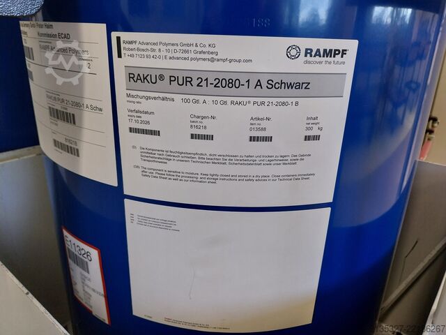 Vakuumstøpeanlegg med håndskyveakse Rampf Production Systems GmbH & Co. KG C-DS + M